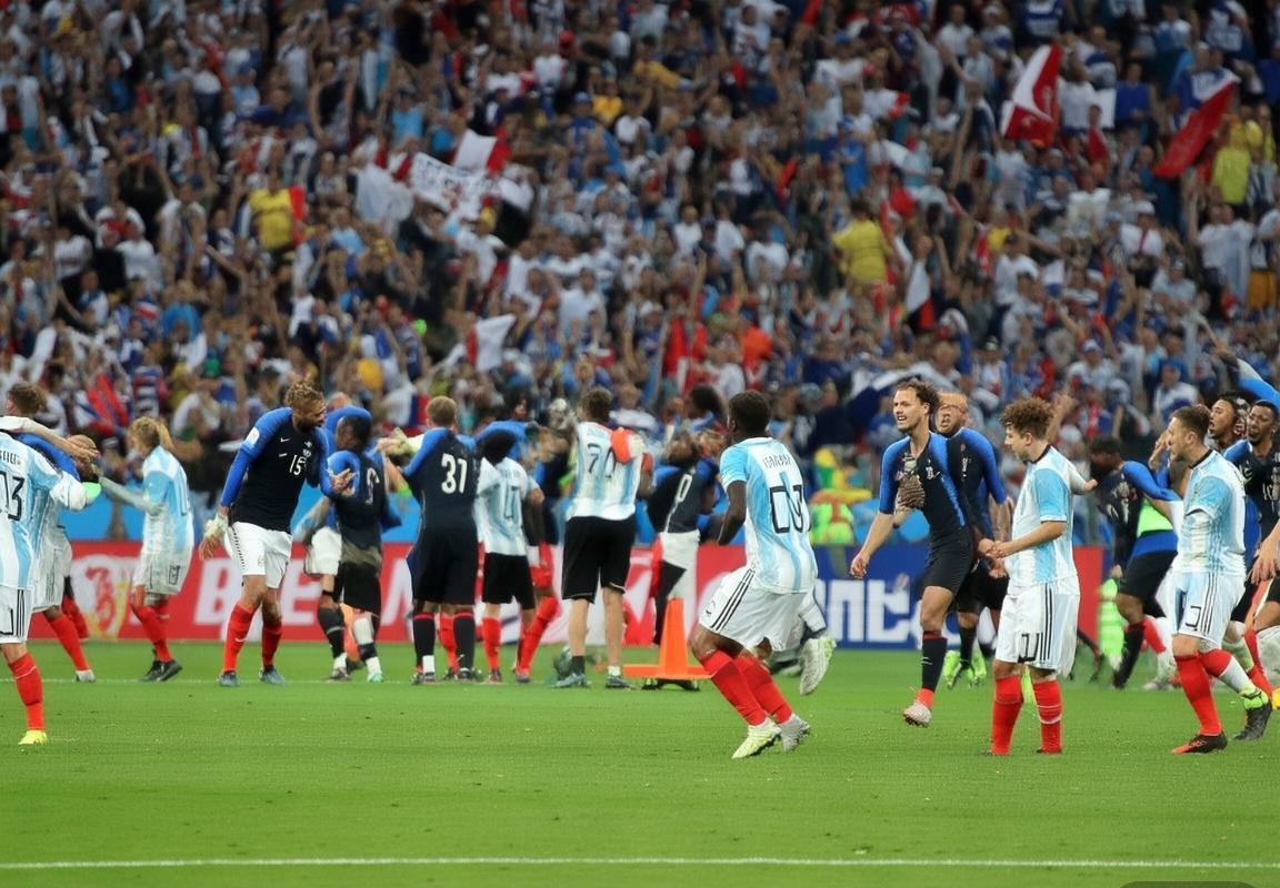 2018世界杯：法国4-3逆转阿根廷，梅西对姆巴佩经典对决回顾